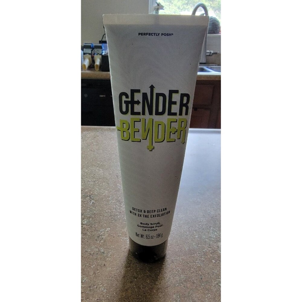 Perfectly Posh GENDER BENDER Body Scrub Detox & Deep Clean 6.5oz Tube New Sealed